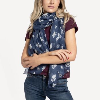 Paw Print Scarf, 2 of 7