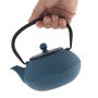 Blue Tenshi Cast Iron Teapot 600ml, thumbnail 4 of 7