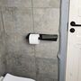 Wooden Toilet Paper Rack With Shelf, thumbnail 5 of 11