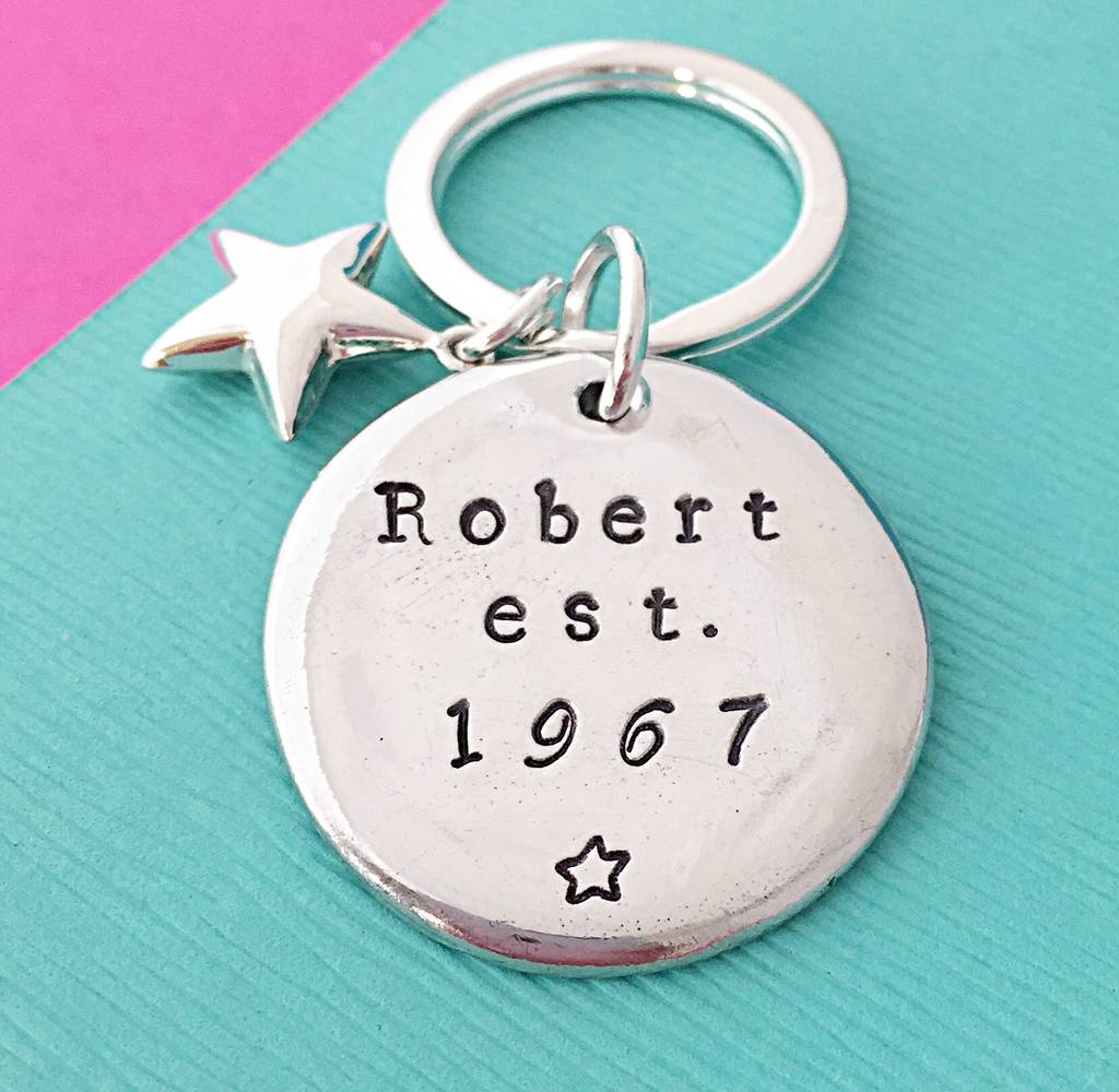 Birthday Keyring By Sophie Jones Jewellery