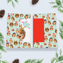 Hoggy Christmas Christmas Cards Pack Of Ten Cards, thumbnail 4 of 4