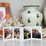 Personalised Travel Fold Out Lego® Brick Mini Photo Album Souvenir, thumbnail 2 of 4