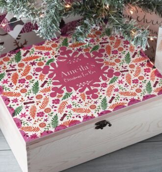 Personalised Bright Christmas Eve Box, 2 of 2