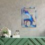 Rusted Metal Horse In Frame Metal Horse Wall Art, thumbnail 4 of 10