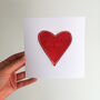 Personalised Leather Heart Card, thumbnail 6 of 10