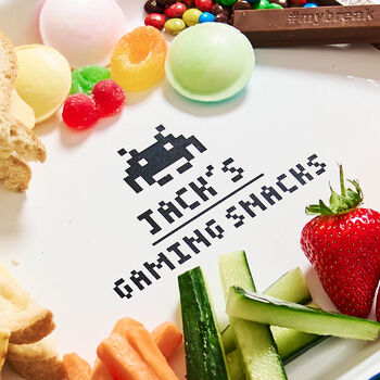 Personalised Children's Gaming Gift Snack Tray, 3 of 3