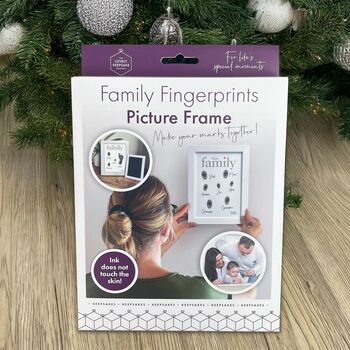 Family Fingerprints Picture Frame Kit, 2 of 11