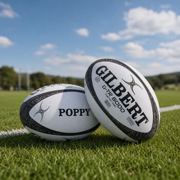 Personalised Gilbert Rugby Ball, 5 of 5