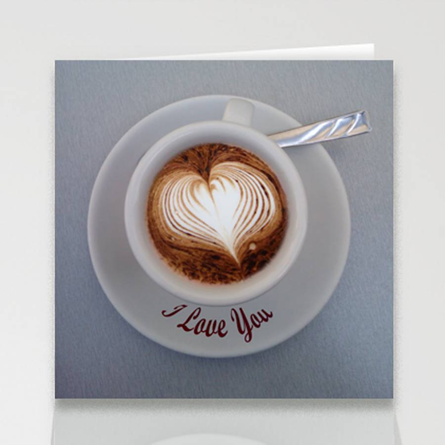 Frothy Love I Love You Card