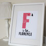 Personalised Letter Print, thumbnail 4 of 4