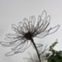 Handmade Wire Chrysanthemum Bloom, thumbnail 3 of 9