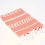 Striped Cotton Hand Towels And Tea Towels, thumbnail 7 of 9