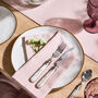 Blush Pink Cotton Table Runner, thumbnail 5 of 5