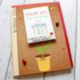 Thank You For Helping Me Grow Card And Seed Packet Gift, thumbnail 2 of 8