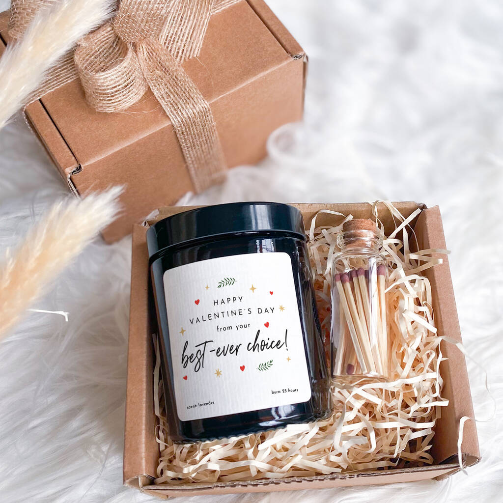 Valentine's Day Candle For Girlfriend, 1 of 5