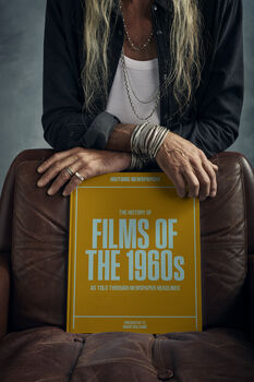History Of Film Through The 1960's Personalised Gift Movies History Book, 6 of 10