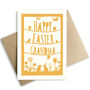 Personalised Happy Easter Grandparent Card, thumbnail 2 of 4