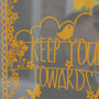 'Keep Your Face Towards The Sunshine' Papercut Picture, thumbnail 2 of 3