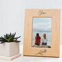 Personalised Birth Month Flower Photo Frame For Best Friend, thumbnail 9 of 12