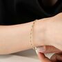 Natural Peridot Gemstone Bracelet, thumbnail 6 of 6