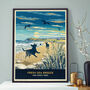 Two Labradors Limited Edition Beach Fun Gift Print, thumbnail 1 of 11