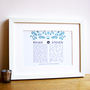 Personalised Bride And Groom Wedding Vow Print, thumbnail 1 of 5