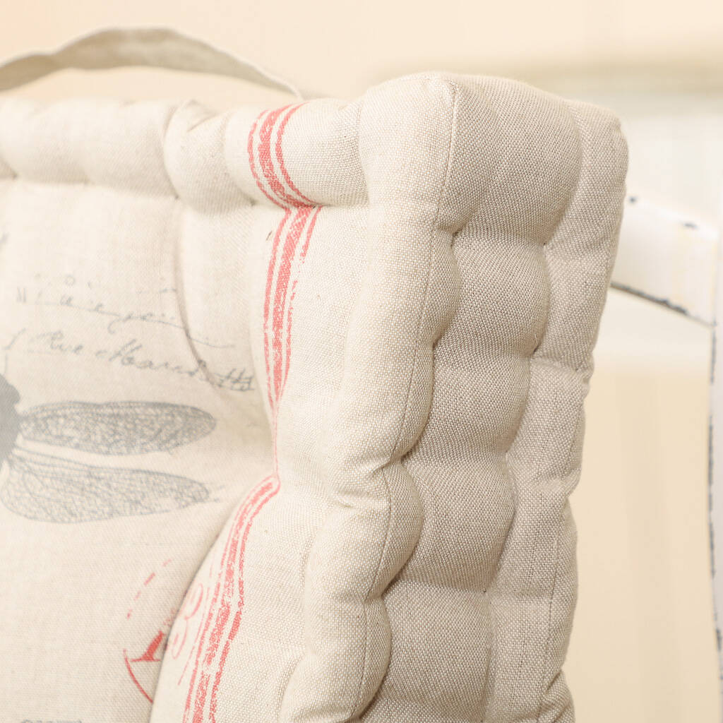 Vintage French Style Dining Chair Cushions By Dibor