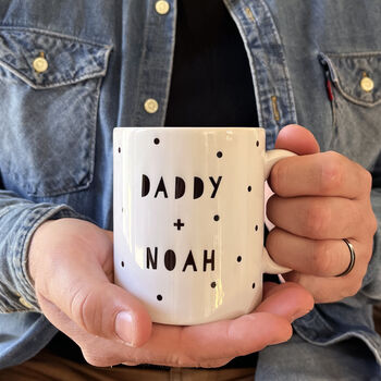 Personalised Daddy / Mummy And Child Mug, 2 of 5