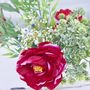 Ranunculus And Faux Shrub Bouquet Everlasting, thumbnail 2 of 5