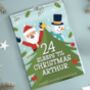 Personalised 24 Sleeps Christmas Activity Advent Calendar, thumbnail 1 of 7