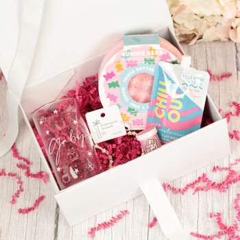 Gcse / A Level Good Luck Charms Highball Glass Gift Box, 2 of 10