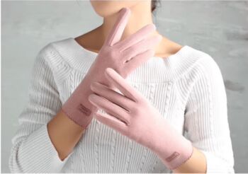 Warm Gloves Faux Suede, 3 of 6