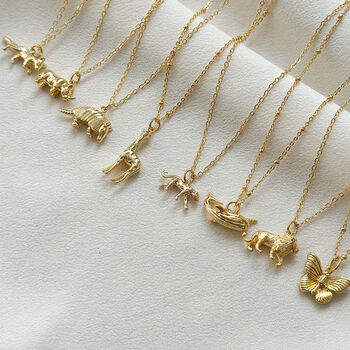The Wildlife Collection Butterfly Pendant Necklace, 3 of 3