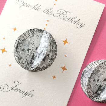 Personalised Strictly Come Dancing Style Birthday Card, 2 of 6