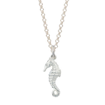 Personalised Seahorse Charm Necklace, 11 of 11