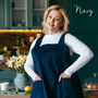 Personalised Cotton Pinafore Apron For Women, thumbnail 2 of 12