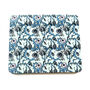 The Blue Decorative Thistle Set Of Four Placemats, thumbnail 1 of 2