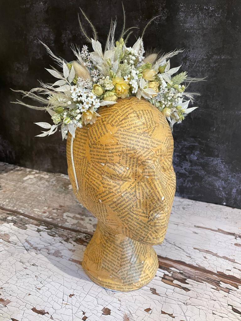 Dried Flower Hair Accessory By Florence and Flowers