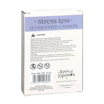 Stress Less Spell Candles | Pack Of 12, 5 of 5