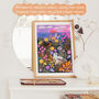 Clifftop Meadow Art Print, thumbnail 4 of 10