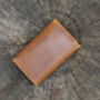 Personalised Luxury Tan Leather Key Holder Wallet Gift Boxed, thumbnail 3 of 7