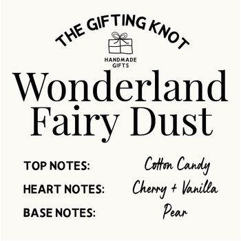 Wonderland Fairy Dust Soy Wax Candle, 3 of 5