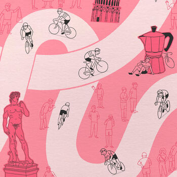 Set Of Cycling Grand Tours Posters Tour, Giro, Vuelta, 7 of 10