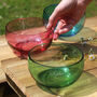 Personalised Coloured Glass Bowl, thumbnail 2 of 3