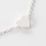 Silver Heart Bracelet With Personalised Message On Gift Card Of Your Choice, thumbnail 5 of 8