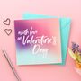 With Love On Valentine's Day Card, thumbnail 1 of 3