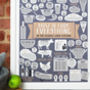 Personalised Kitchen Print How To Cook Everything, thumbnail 9 of 12
