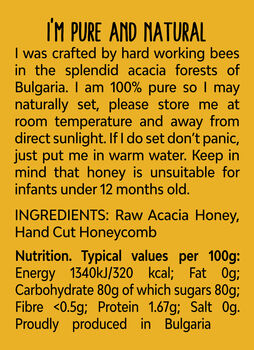 Acacian Honeycomb Honey Set, 5 of 5