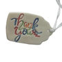 Handmade Ceramic Thank You Gift Tag, thumbnail 4 of 7