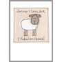 Personalised Sheep Father's Day Card For Dad / Grandad, thumbnail 12 of 12